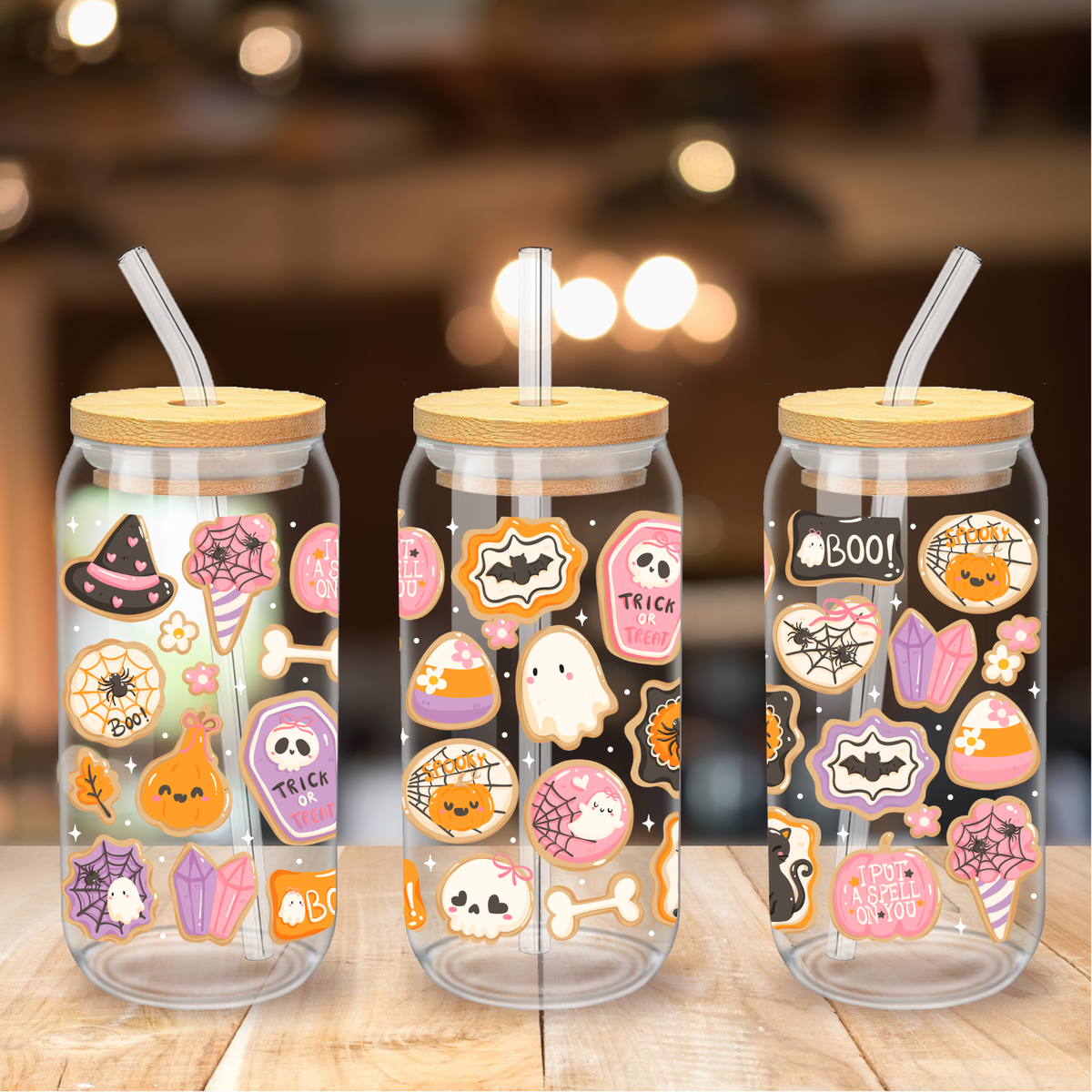 Gobelet Halloween Biscuits – Bonbons & Fantômes