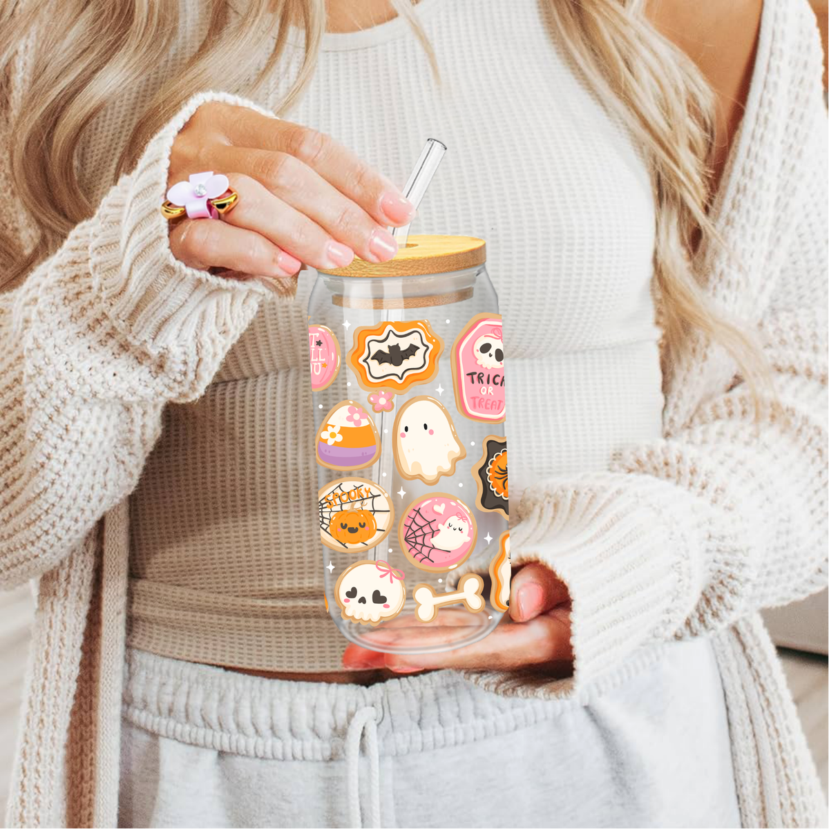Gobelet Halloween Biscuits – Bonbons & Fantômes