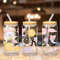 Gobelet Céleste – Soleil, Lune & Roses