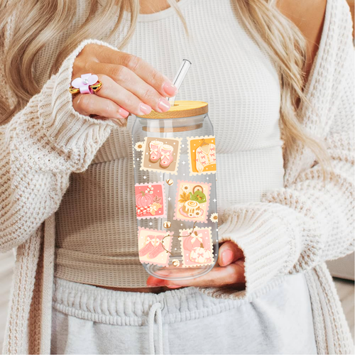 Gobelet Automne Rose – Timbres de Saison