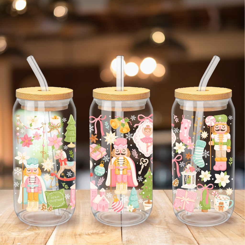 Gobelet Noël Pastel – Casse-Noisette & Ballerine