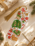 Marque-page Noël Cosy – Pull & Chocolat Chaud