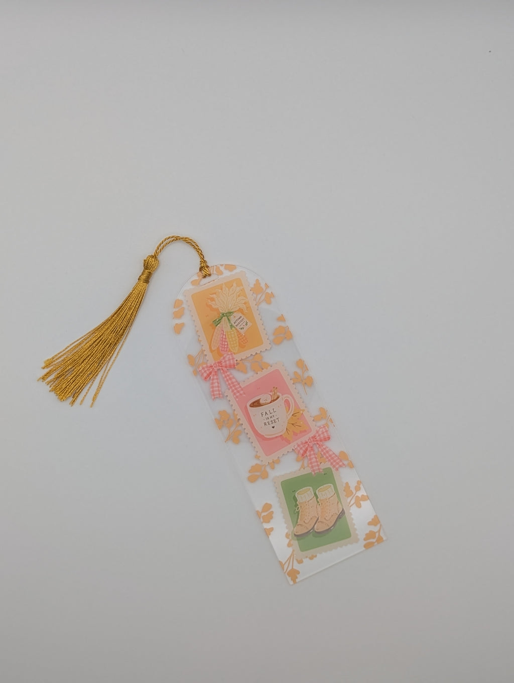 Marque-page Automne Timbres – Récolte & Repos