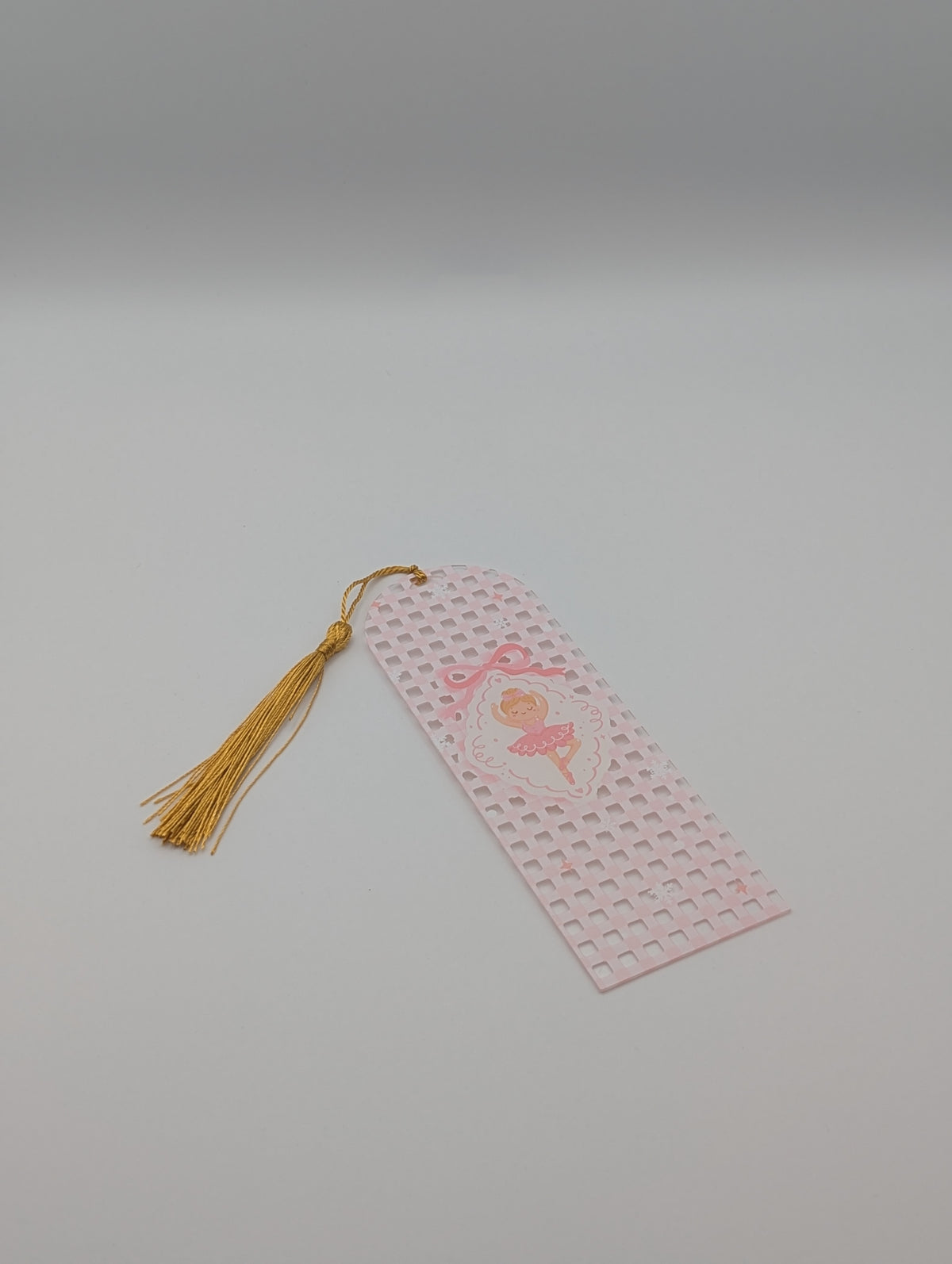 Marque-page Ballerine Rose – Danse d'Hiver