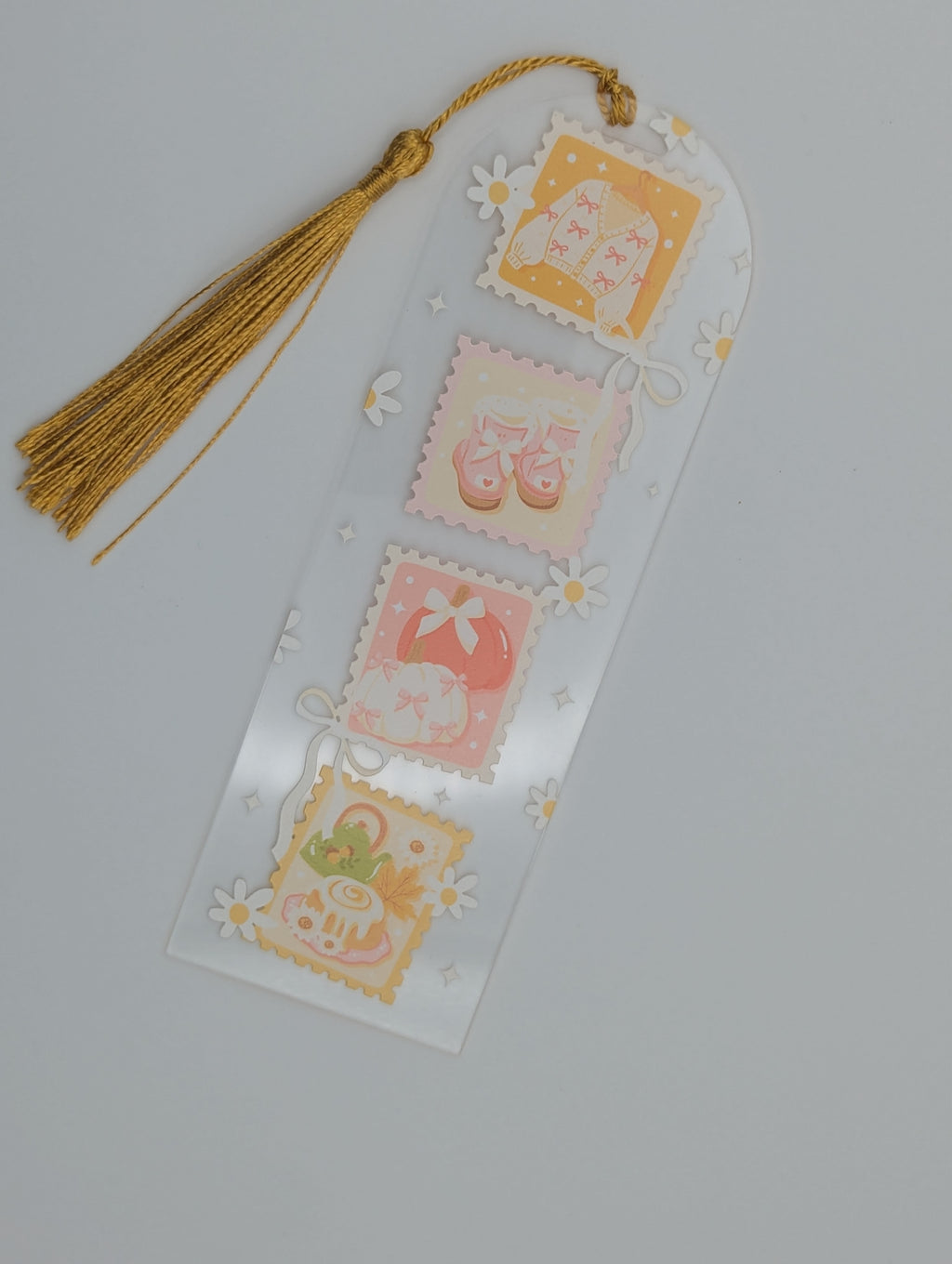 Marque-page Automne Douceur – Timbres Cosy