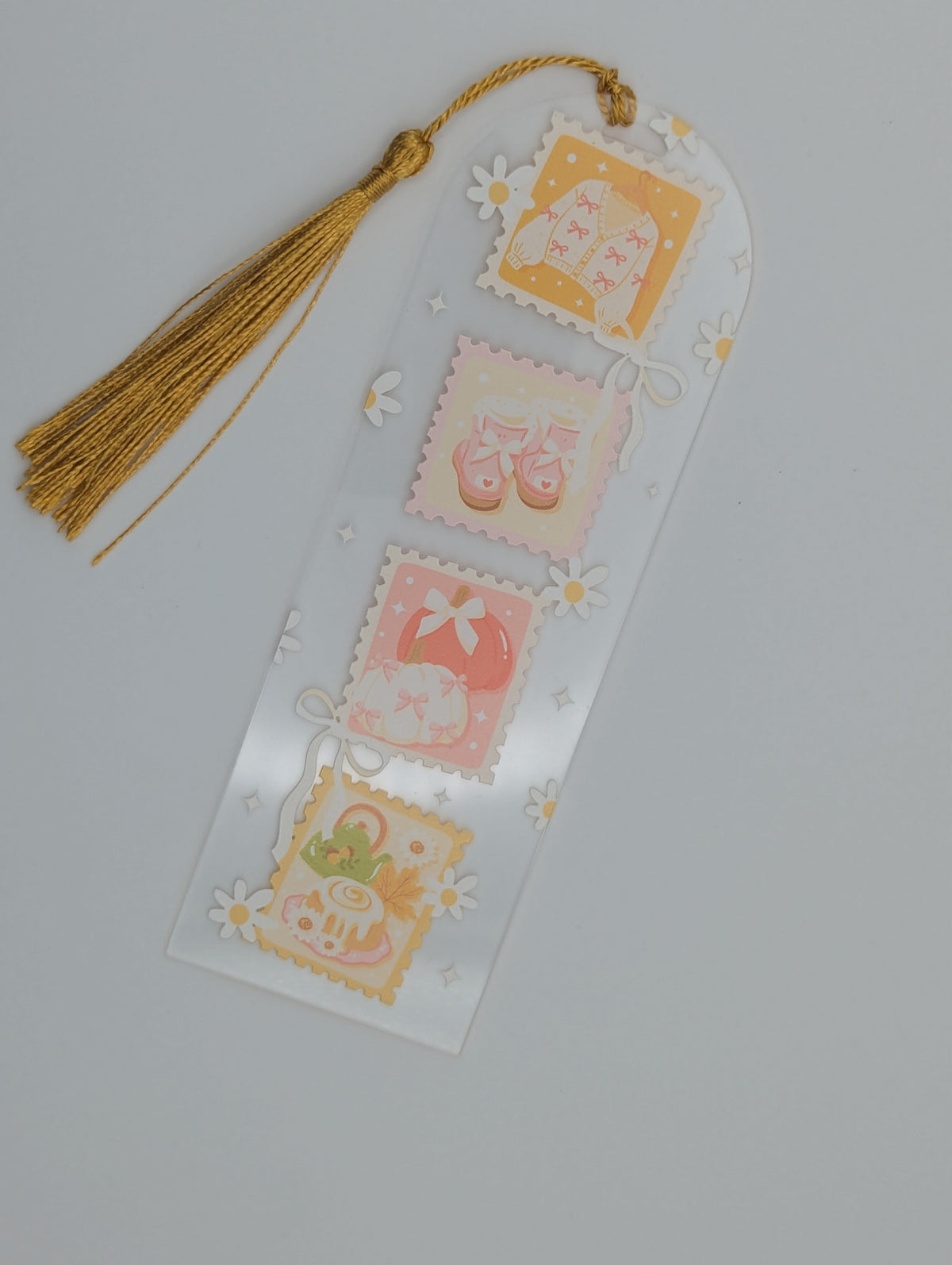 Marque-page Automne Douceur – Timbres Cosy