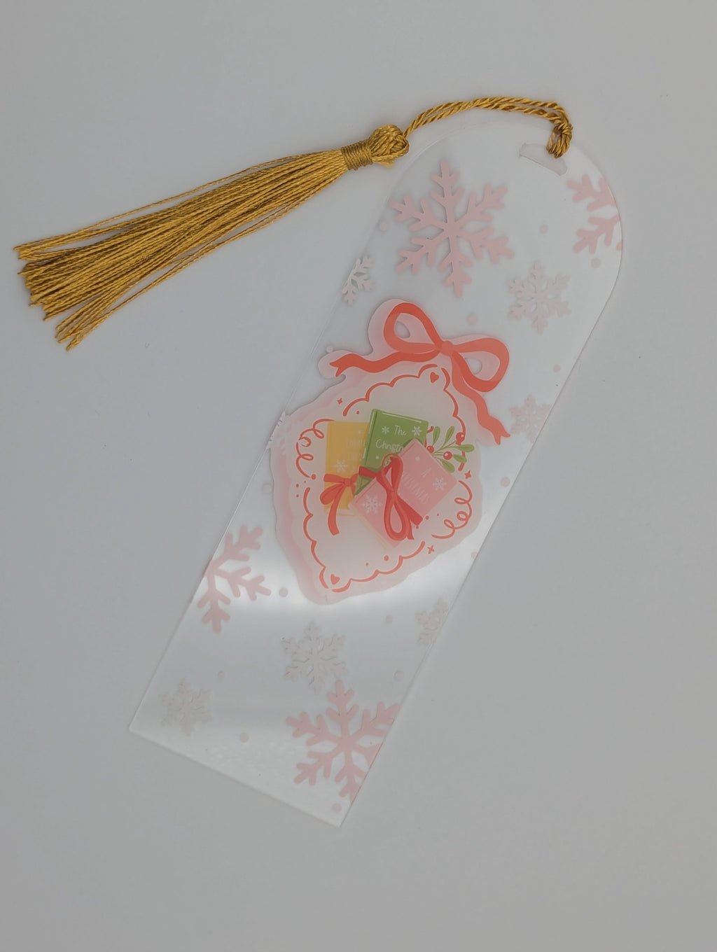 Marque-page Noël Flocons – Livres en Cadeau