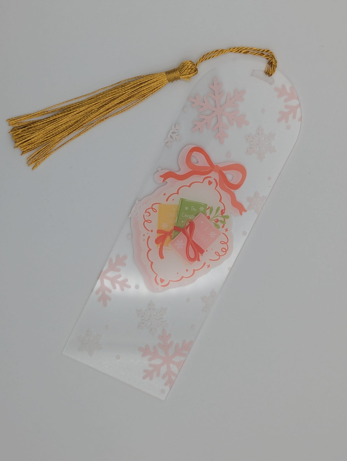 Marque-page Noël Flocons – Livres en Cadeau