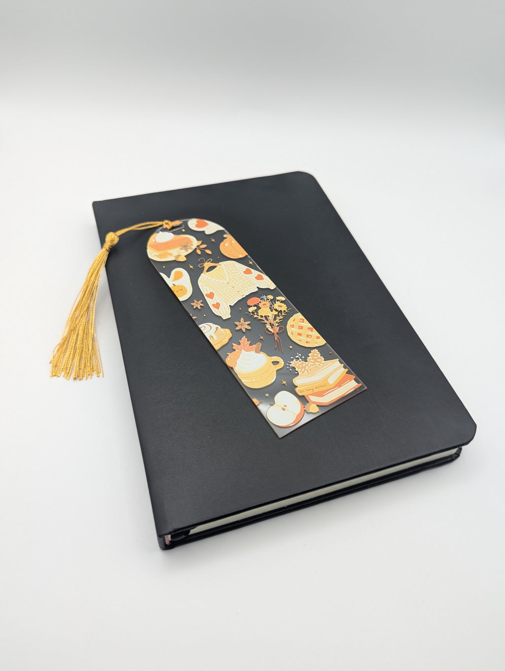 Marque-page La Saison Cosy – Tarte & Lecture d'Automne