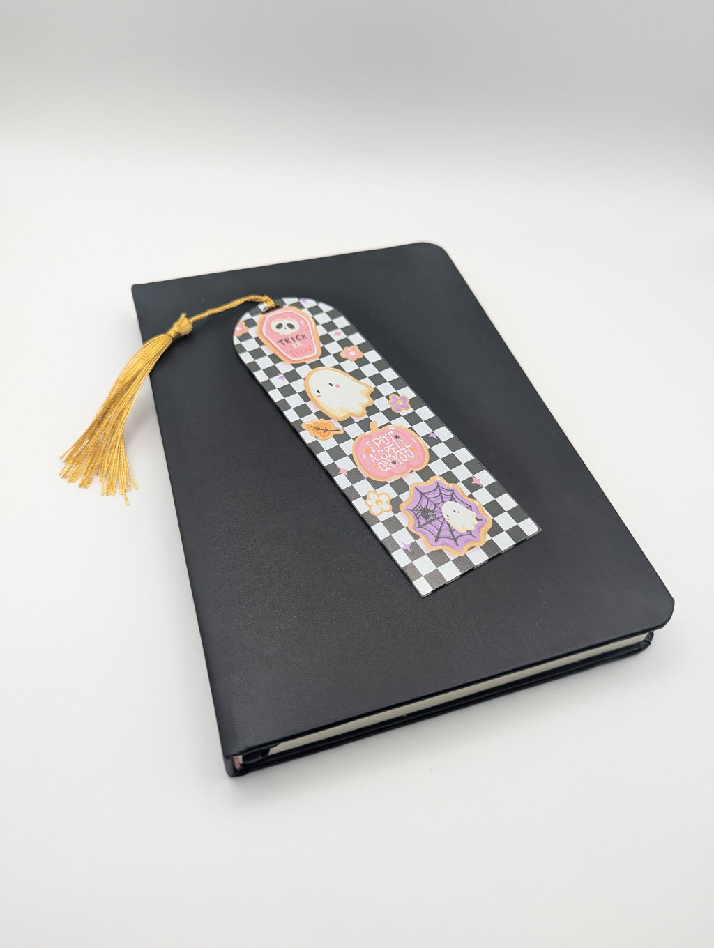 Marque-page Halloween Damier – Trick or Treat