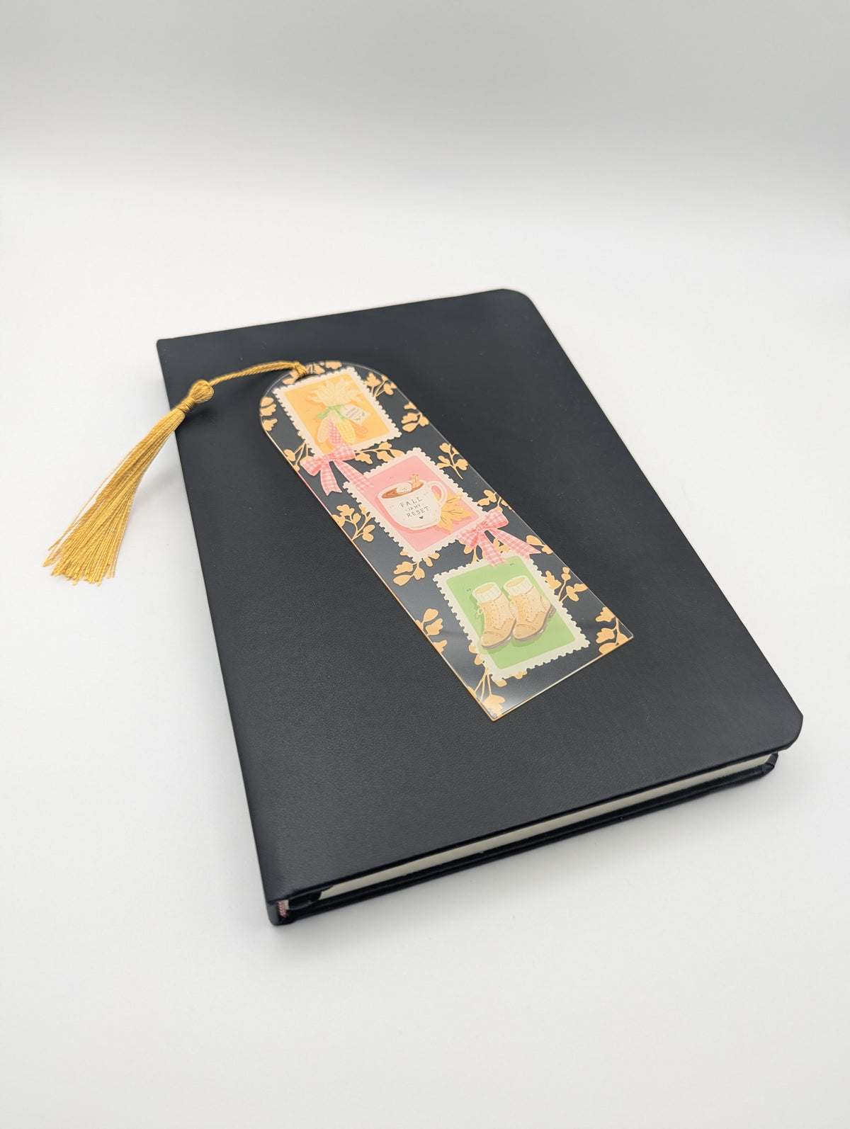 Marque-page Automne Timbres – Récolte & Repos