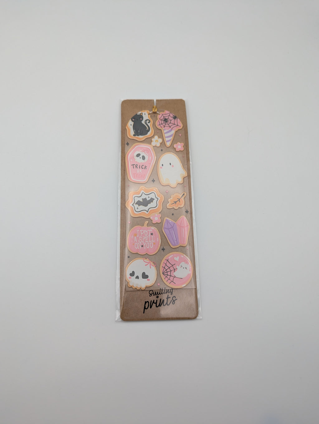Marque-page Halloween Gourmand – Biscuits d'Halloween