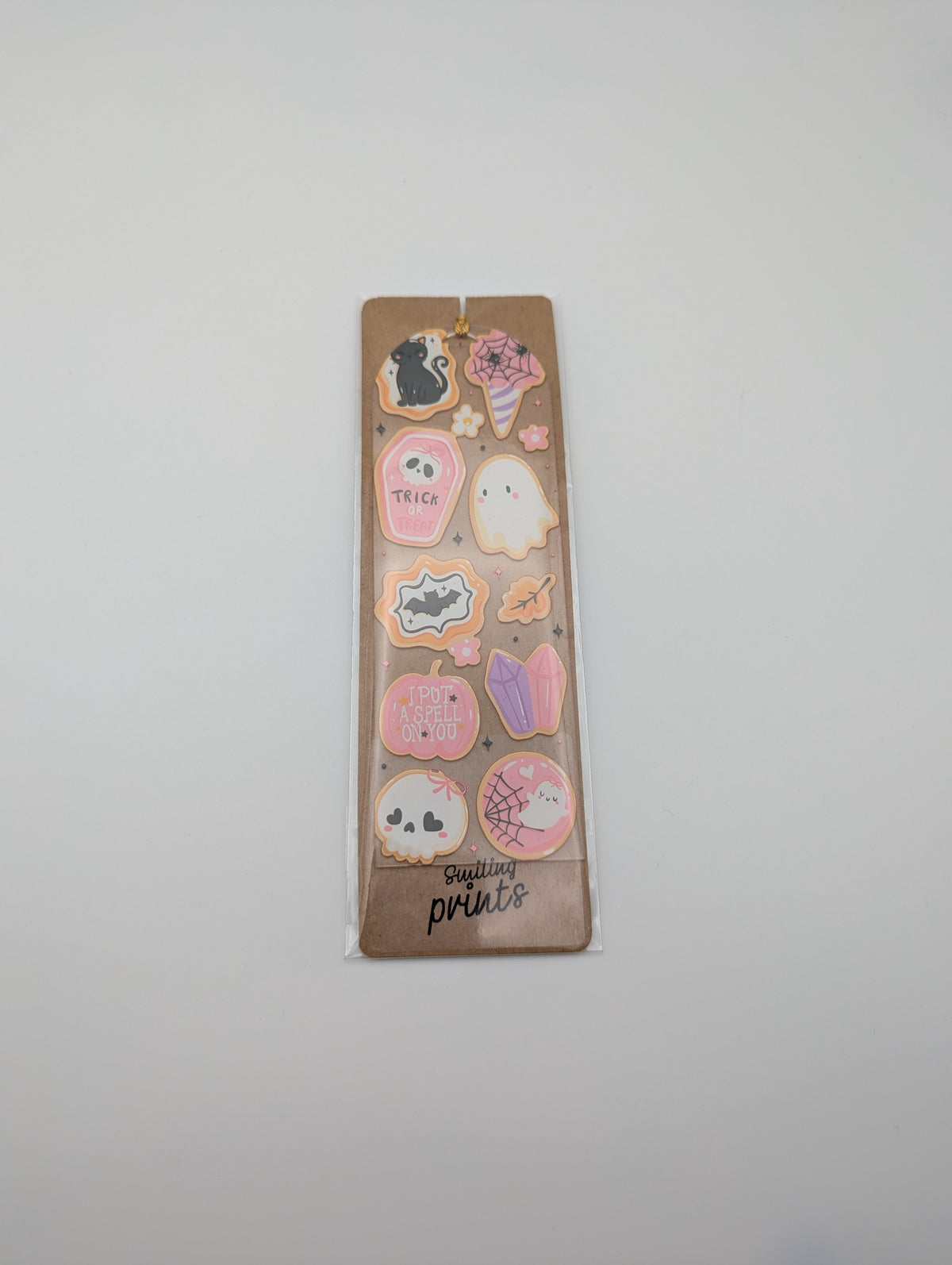 Marque-page Halloween Gourmand – Biscuits d'Halloween