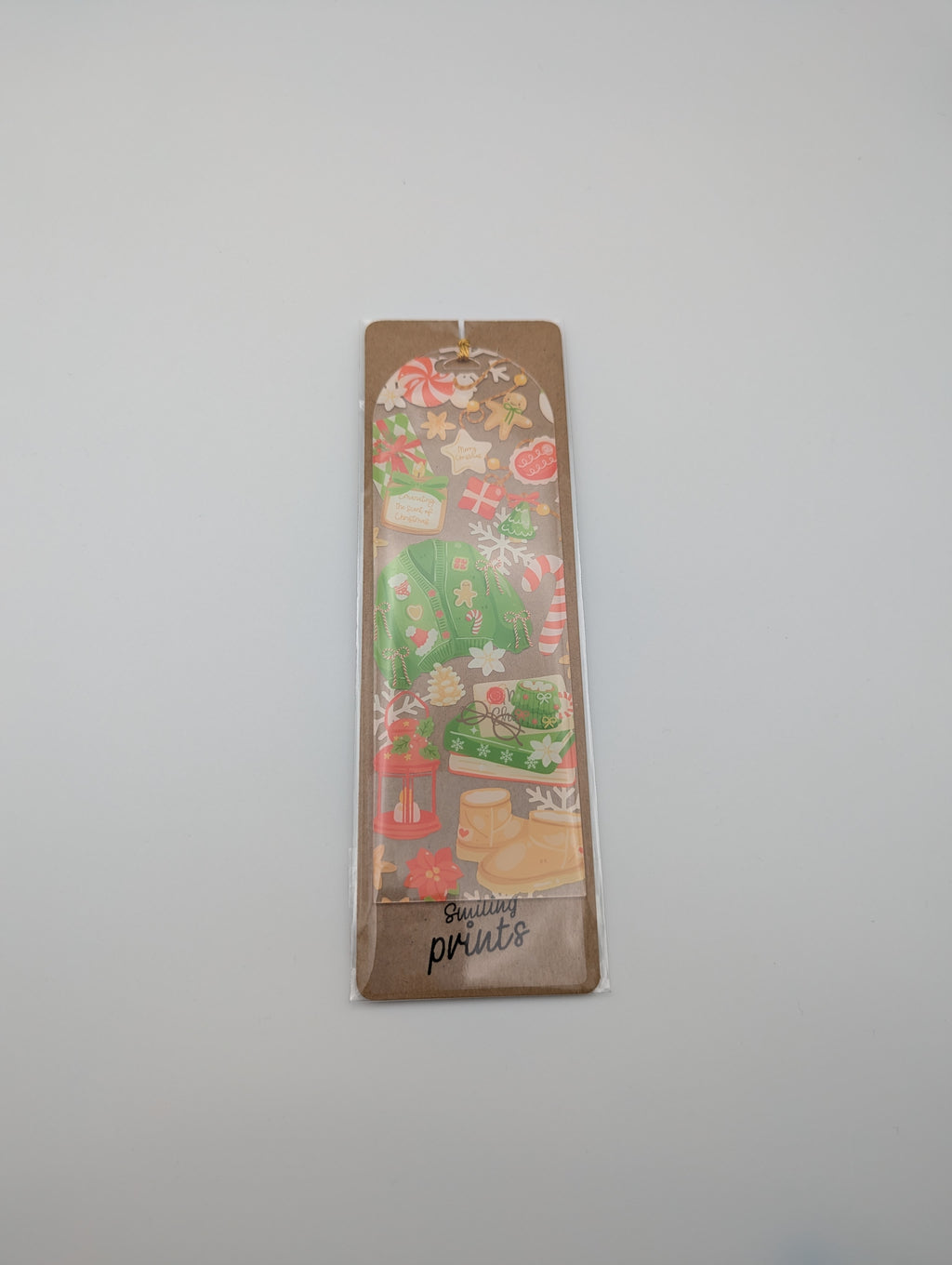 Marque-page Noël Cosy – Pull & Chocolat Chaud