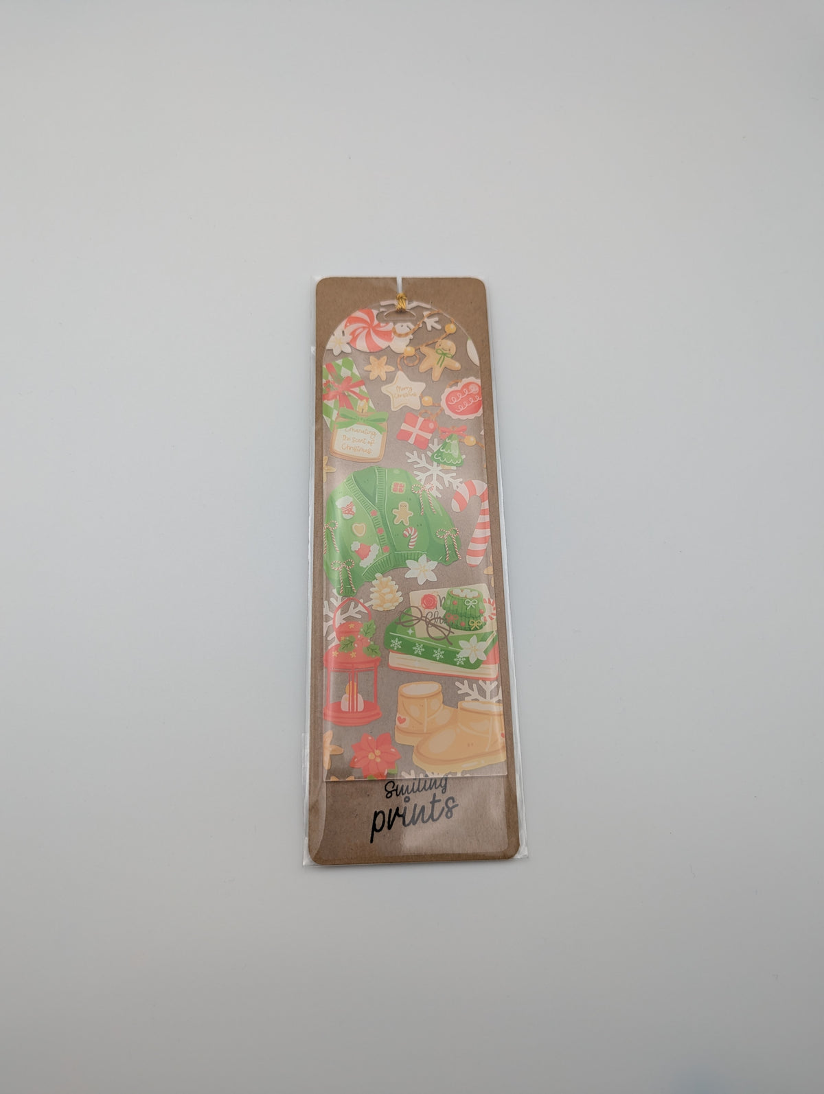 Marque-page Noël Cosy – Pull & Chocolat Chaud