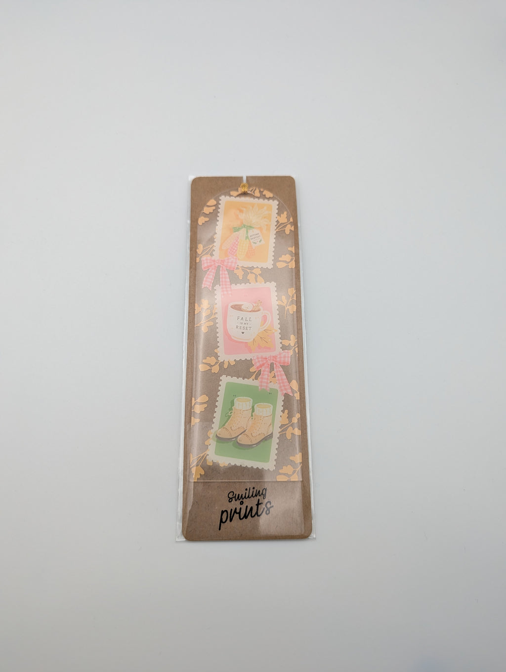 Marque-page Automne Timbres – Récolte & Repos