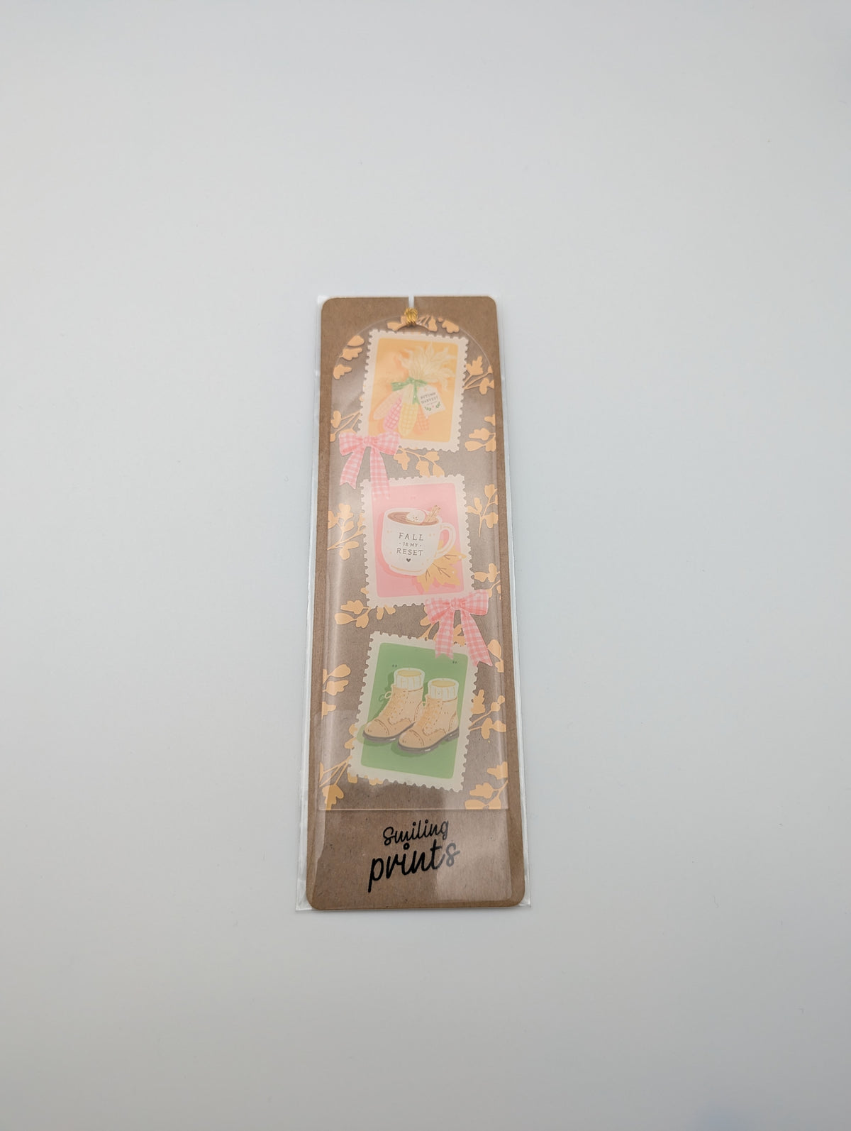 Marque-page Automne Timbres – Récolte & Repos
