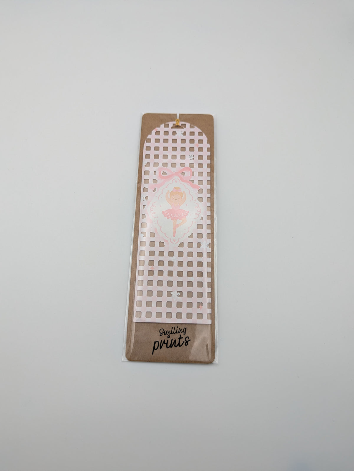 Marque-page Ballerine Rose – Danse d'Hiver
