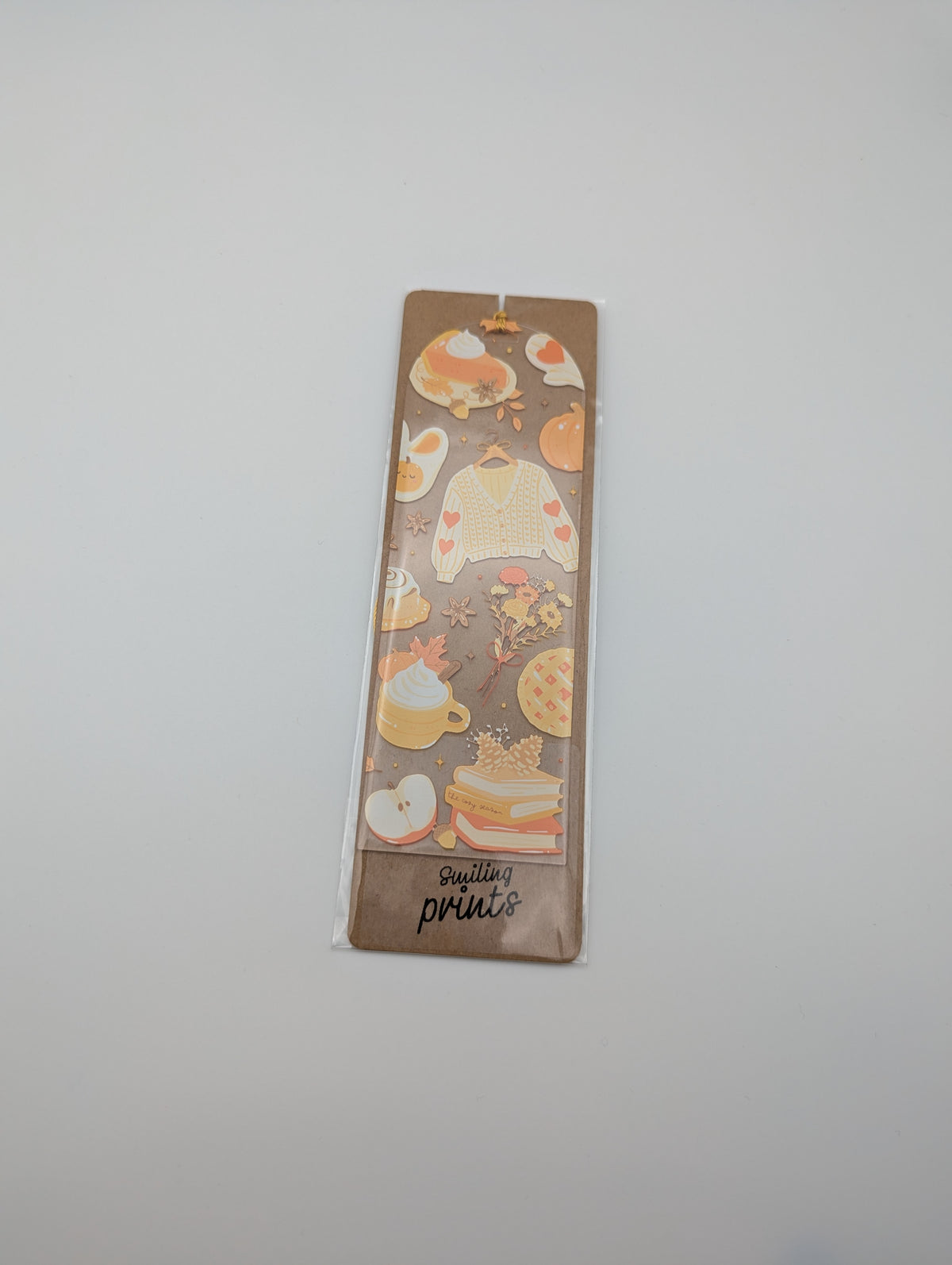 Marque-page La Saison Cosy – Tarte & Lecture d'Automne